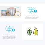 Baby Organic Diapers – Moony Natural Diapers Bundle with Americas Toys Wipes – Japanese Diapers Organic Cotton Additive-Free Ingredients Notification Strips Packaging May Vary Small (9-18 lb) 58 Count - Image 5